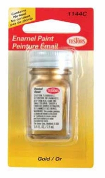 Picture of TESTORS 1144C-2 Testors Gloss Gold Hobby Paint 0.25 oz. (PK-6-EA)