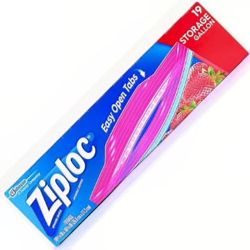 Picture of Ziploc 314467 Ziploc Storage Gallon 19 Bags (CT-12-BX)