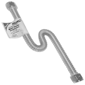 Picture of DANCO INC 00WCS-112-PP Danco WCS112PP 12-Inch Water Heater Connector, Corrugated Stainless (EA)