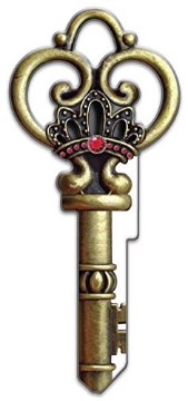 Picture of LUCKY LINE PRODUCTS INC B146K Lucky Line Key Shapes,Medieval SKELETON KEY - House Key Blank, KW1/11, 1 key (B146K) (PK-5-EA)