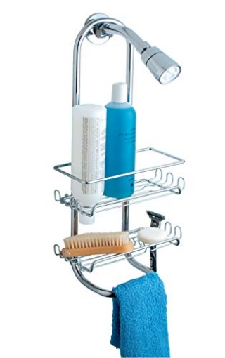 Picture of IDESIGN 60166 InterDesign Classico Bathroom Shower Caddy for Shampoo, Conditioner, Soap - Chrome (EA)