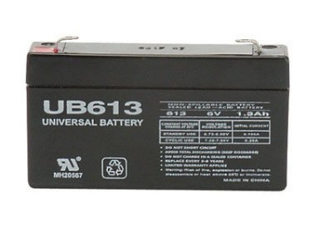 Picture of UPG 86009 Universal Power Group UB613 Rechargeable Sealed 1.3 amps Lead Acid Automotive Battery (EA)