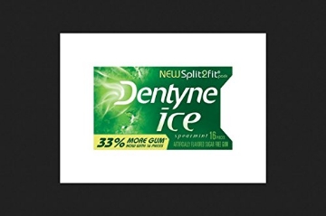 Picture of Dentyne 113764 Dentyne Ice, Spearmint, 16 Pieces Sugarless Gum (9 Count) (PK-9-EA)