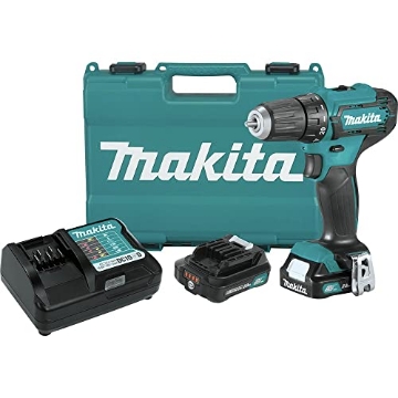 Picture of Makita FD09R1 Makita FD09R1 12V max CXT® Lithium-Ion Cordless 3/8" Driver-Drill Kit (2.0Ah) (EA)