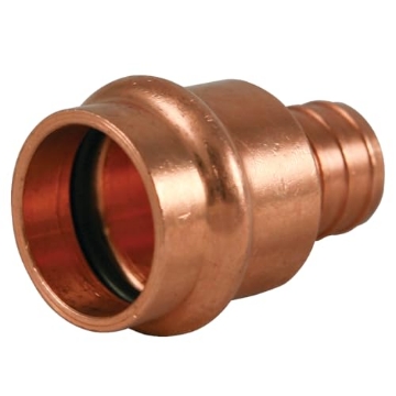 Picture of NIBCO INC 9035060PCU NIBCO Fig No PC604-P, 1 in. Copper Adapter PEX x Press, Leak Detect (EA)