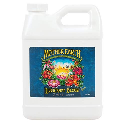 Picture of HYPONEX CORPORATION HGC733936 Mother Earth LiquiCraft Bloom 2-4-4 For Flowering Plants And Vegetables Such As Tomatoes, 1-Quart (EA)