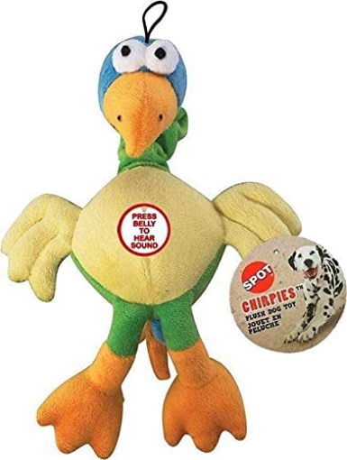 Picture of Spot 8642 SPOT Assorted Chirpies Plush Chirpies Dog Toy (EA)