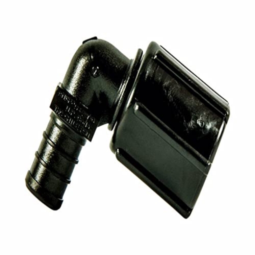 Picture of FLAIR-IT 32816 Ecopoly 32816 SWV Elbow, 1/2" x 1/2" FPT, 0.5" ID, Crimp, Plastic (Pack of 5) (EA)