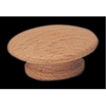Picture of WADDELL MANUFACTURING CO. 9211.50 OAK-25 Waddell Round Cabinet Knob 1-1/2 in. Dia. .5 in. Natural 25 pk (EA)