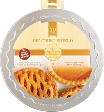 Picture of Harold Import Co. 109 Mrs. Anderson's Baking Pie Crust Protector Shield, Fits 9.5-Inch and 10-Inch Pie Plates (EA)