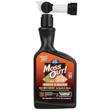 Picture of Central Tools 100503872 Lilly Miller Moss Out for Roofs and Walks Ready to Spray 27oz, Natural Organic (EA)