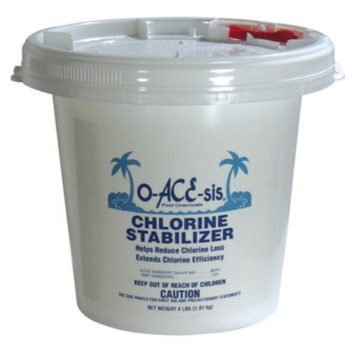 Picture of WATER PIK INC TF081004032OAC WATER TECHNIQUES O-ACE-SIS Chlorine STABILIZER - TF081004032OAC (Pack of 8) 8 (PK-8-EA)
