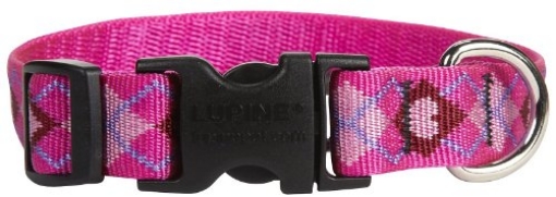 Picture of Lupine Collars & Leads 14201 LupinePet Originals 3/4" Puppy Love 9-14" Adjustable Collar for Small Dogs (EA)