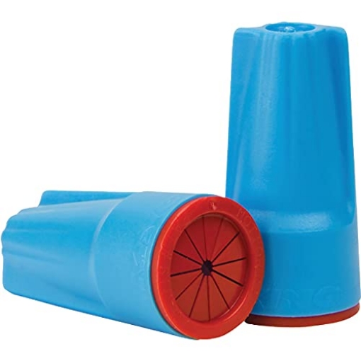 Picture of King Kooker 62210 KING SAFETY PRODUCTS Blue and Red Waterproof Wire Connectors (EA)