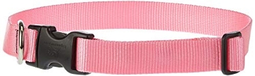 Picture of Lupine Collars & Leads 57553 LupinePet Basics 1" Pink 16-28" Adjustable Collar for Large Dogs (EA)