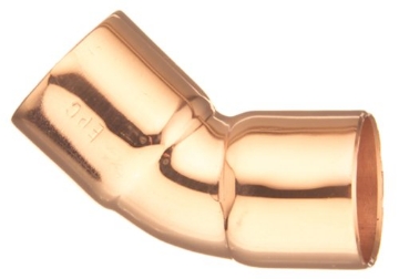 Picture of NIBCO INC W01360D Elkhart Products 106 1" 1-Inch 45-Degree C X C Copper Elbows (EA)