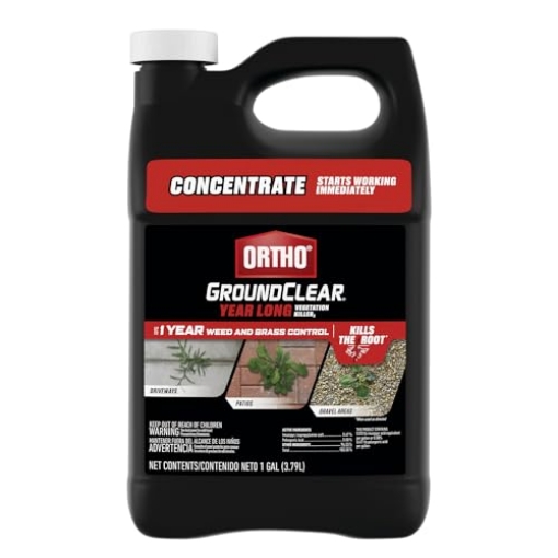 Picture of THE SCOTTS MIRACLE-GRO COMPANY 4657110 Ortho GroundClear Year Long Vegetation Killer2 Concentrate, Kills and Prevents Weeds Up to 12 Months, 1 gal. (PK-4-EA)