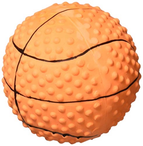 Picture of Boss Products Usa Llc 52532 BOSS Pet 52532 Assorted Latex Basketball Dog Toy with Squeaker (EA)