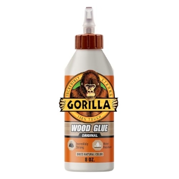 Picture of GORILLA 6200002 Gorilla Wood Glue; 8 Ounce Bottle; Natural Wood Color; (Pack of 1) (EA)