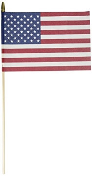 Picture of VALLEY FORGE FLAG COMPANY LLC USE8D Valley forge Flag USE8B Hand Held American Flag (PK-48-EA)