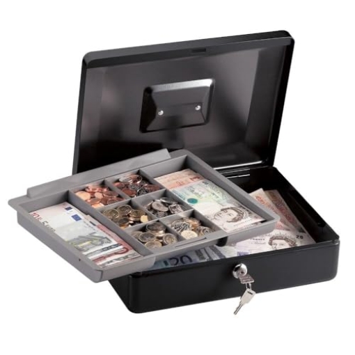 Picture of Mastercool CB12ENGHRO Sentry Safe Steel Keyed Cash Box (EA)