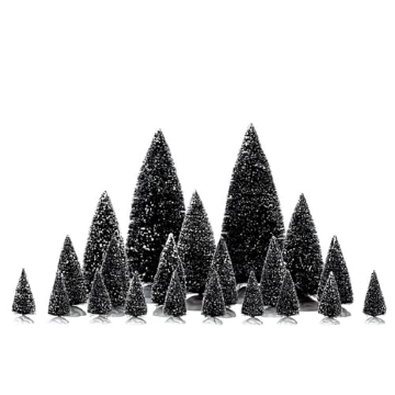 Picture of LEMAX INC 04768 Lemax Assorted Pine Trees, Set of 21#04768 (EA)