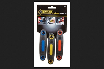 Picture of ACE TRADING - CMA 3 60037 Steel Grip SAE Fold-Up Hex Key Set 3 pc. (PK-4-EA)