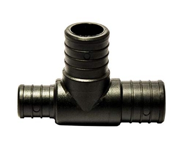 Picture of FLAIR-IT 32778 Ecopoly 32778 PEX Tee, 1" x 3/4" x 1", 1.0" ID, Crimp, Plastic (Pack of 5) (EA)