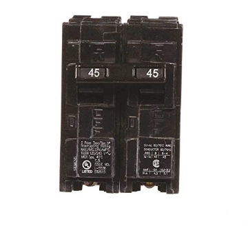 Picture of Siemens Q245 Siemens -HI Q245 45-Amp Double Pole Type QP Circuit Breaker, black (EA)