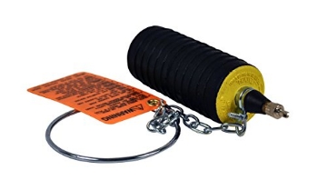 Picture of CHERNE 276238 Cherne 2-3 In Multi-Size Test-Ball Plug 276238, Black, 2"- 3" (EA)