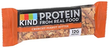 Picture of KIND Healthy Snacks 673848 KIND Protein Bar, Crunchy Peanut Butter, Gluten Free, 12g Protein, 1.76 Ounce Bar Sample (PK-12-EA)