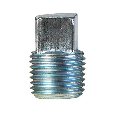 Picture of BILLCO CORP 753288000353 Billco 3/4 in. MPT 0.107 in. L Galvanized Steel Square Head Plug (PK-5-EA)
