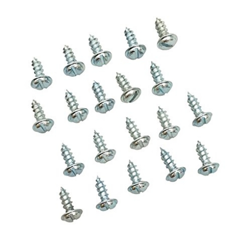 Picture of FROST CUTLERY CO ZP1 Frost King ZP1 Screws and Clips for Furniture Re-Webbing, Silver, 20 Pieces (EA)