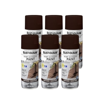 Picture of RUST OLEUM CORP 285222 Rust-Oleum Roofing Accessory Coating Spray Paint, 12 oz, Rustic Slate, 6 Pack (PK-6-EA)