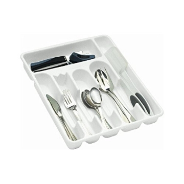 Picture of RUBBERMAID COMMERCIAL 2184809 Rubbermaid Cutlery Tray, Large, White (EA)