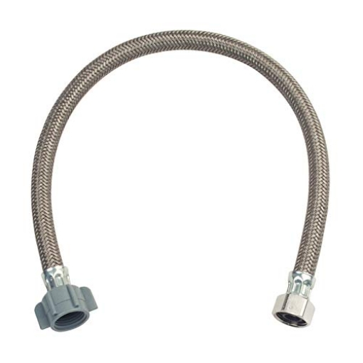 Picture of Brass Craft PSB846 BrassCraft Speedi Plumb Plus 1/2 FIP 1/2 FIP Polymer 20 in. L Faucet Supply Line (EA)