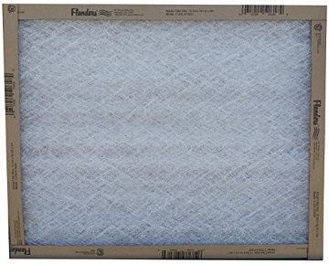 Picture of FLANDERS 10055.011425 AAF Flanders EZ Flow II 25 in. H x 14 in. W x 1 in. D Spun Fiberglass 4 MERV Air Filter (PK-12-EA)