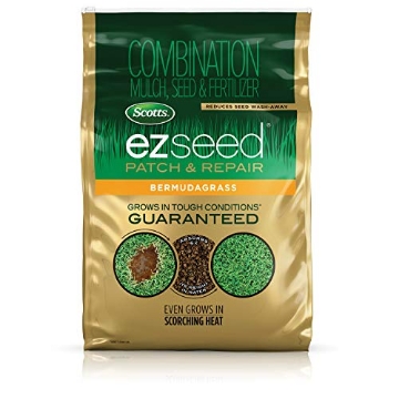 Picture of THE SCOTTS MIRACLE-GRO COMPANY 17599 Scotts EZ Seed Patch & Repair Bermudagrass Combination Mulch, Bermudagrass Seed and Fertilizer for Bare Spots and Repair, Grows in Scorching Heat, 20 lb. (EA)