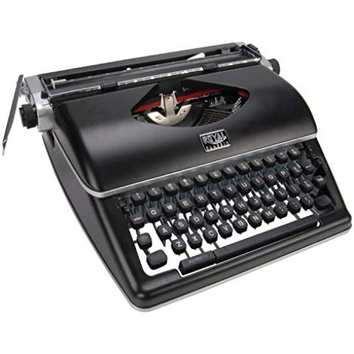 Picture of ADLER ROYAL ADL79104P Royal Consumer Information Products Classic Retro Manual Typewriter (Black), Model Number: 79104P (EA)