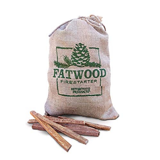 Picture of Wood Products Internation 9940 Better Wood Products Fatwood Firestarter Burlap Bag, 4-Pounds (EA)