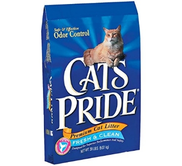Picture of CAT'S PRIDE C48542 Cat's Pride Premium Clay Cat Litter, 20-Pound Bag (EA)