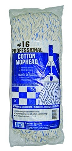 Picture of ELITE MOPS & BROOMS INC 103-4PLY-#16 Lanier #16 Mop Head 4-Ply Cotton (PK-6-EA)