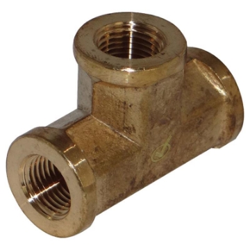 Picture of ACE TRADING - ZW 6JC120910711032 Homeplus+ 6jc120910711032 Pipe Tee, 3/8 Inch X 1/4 Inch (PK-5-EA)