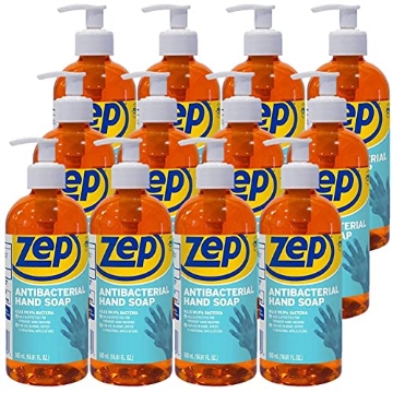 Picture of Amrep, Inc R46101 Zep Industrial Antibacterial Hand Soap - 16.9 oz (Case of 12) R46101- Mild Formula, Removes Dirt and Soils From Hands (CT-12-EA)