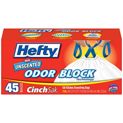 Picture of Hefty RFPE84572 KITCHEN BAG STRNG13GBX45 (CT-6-PK-45-EA)