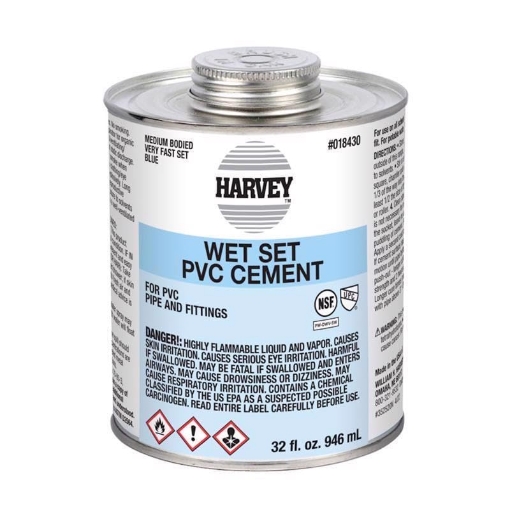 Picture of OATEY CO 18430V-12 Cement HV PVC Blue 32OZ (EA)