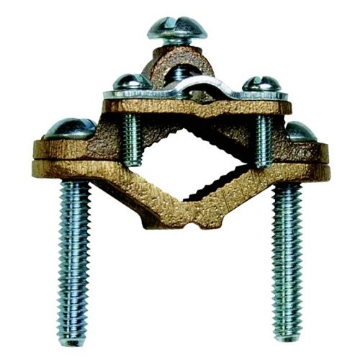 Picture of SIGMA ENGINEERED SOLUTIONS 41409 Sigma Engineered Solutions Proconnex 41409 Ground Clamp Conduit Fitting For Armored Wire 1/2 To 1-Inch, 1-Pack (EA)