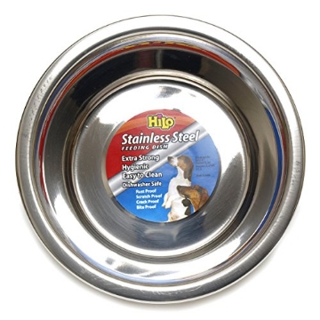 Picture of HILO ZW150 64 Hilo Stainless Steel Pet Feeding Dish - 2 Quart (EA)