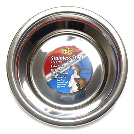 Picture of HILO ZW150 98 Hilo Stainless Steel Pet Feeding Dish - 5 Quart (EA)
