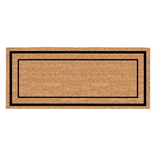 Picture of AMERICO HOME 77FLCLB025 AMERICO HOME MAT Coir BLK BRDR 24X60 (EA)